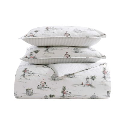 Ocean-themed quilted bedding - Image 4