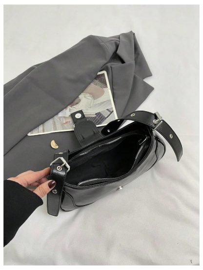 Minimalist lock underarm bag - Image 3
