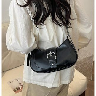 Minimalist lock underarm bag