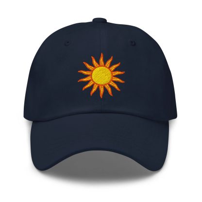 sun embroidered baseball cap - Image 4