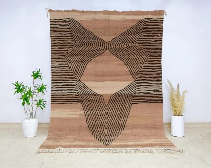 Moroccan style line personalized carpet - Image 4