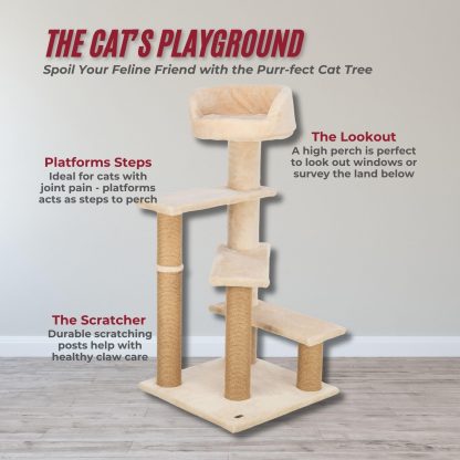 Multi-layer cat climbing frame - Image 3
