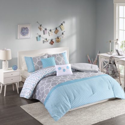 Geometric aesthetic bedding set - Image 6
