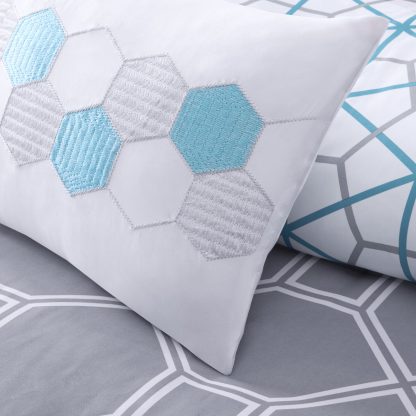 Geometric aesthetic bedding set - Image 3