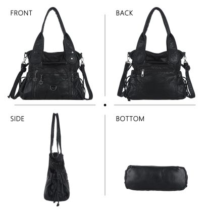 Punk style multi-back women's bag - Image 4