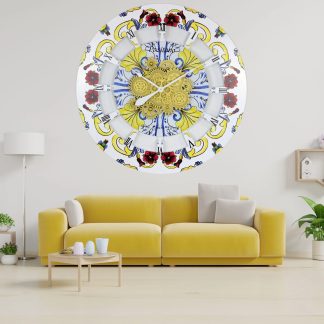 Time Art Gear Wall Clock