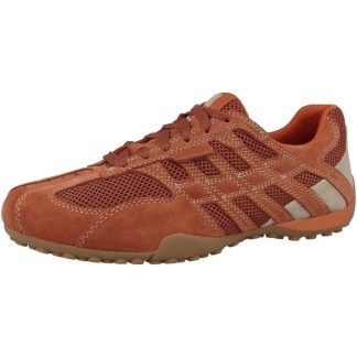 Men's suede and mesh sneakers