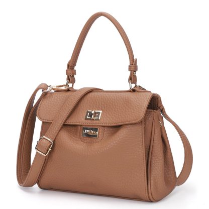 Elegant lychee pattern handbag - Image 6