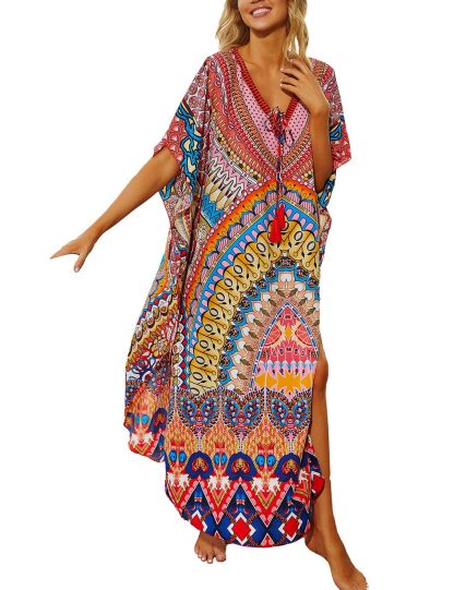 Bohemian ethnic style robe skirt - Image 4
