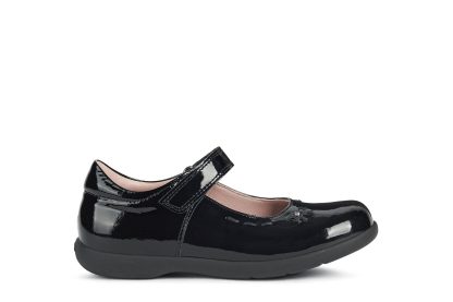 Women's Black Patent Leather Mary Janes - Image 3