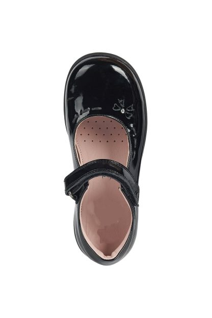 Women's Black Patent Leather Mary Janes - Image 2
