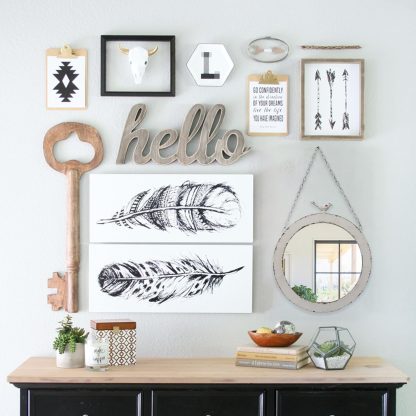 Pastoral style chain hanging mirror - Image 6
