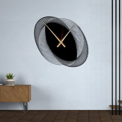 Artistic spiral wall clock - Image 4