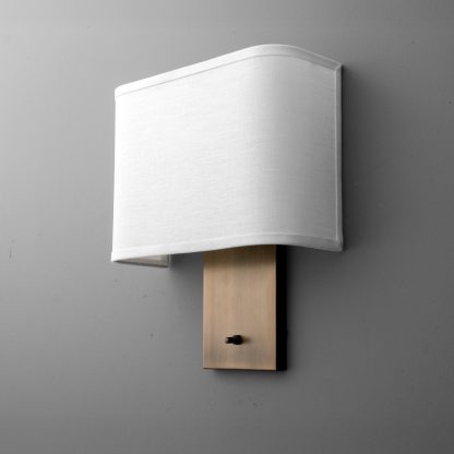 Simple and gentle modern fabric wall lamp - Image 3