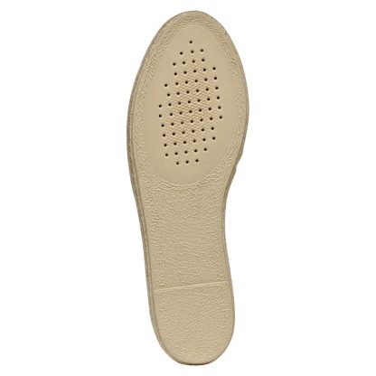 Women's woven straw leather canvas shoes - Image 7