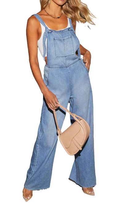Women's Classic Denim Overalls
