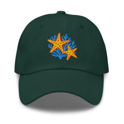 Starfish embroidered baseball cap - Image 7