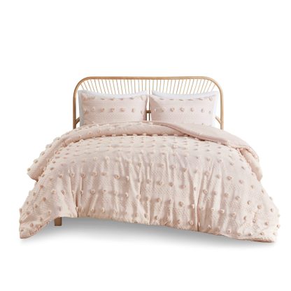 Pink Textured Pom-Pom Bedding - Image 7