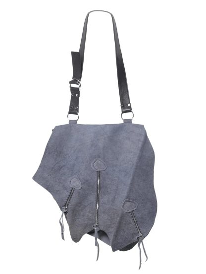 Multi-zippered shoulder bag - Image 5