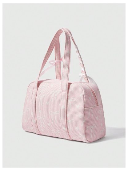 Sweet ribbon pink shoulder bag - Image 5
