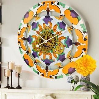 Beautiful Art Gear Wall Clock