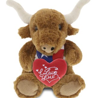 Love Longhorn Plush Doll