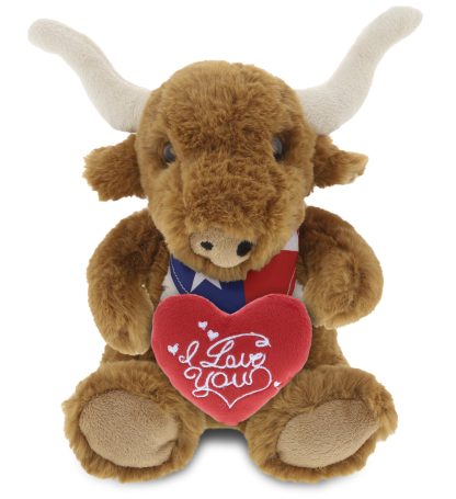 Love Longhorn Plush Doll