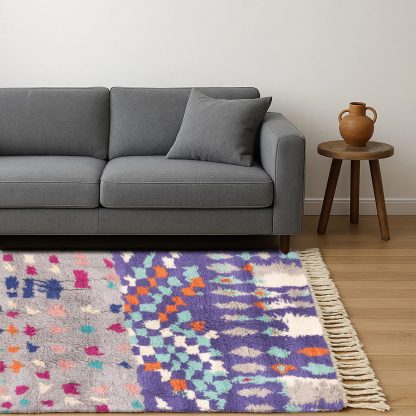 Colorful bohemian handmade rugs - Image 3