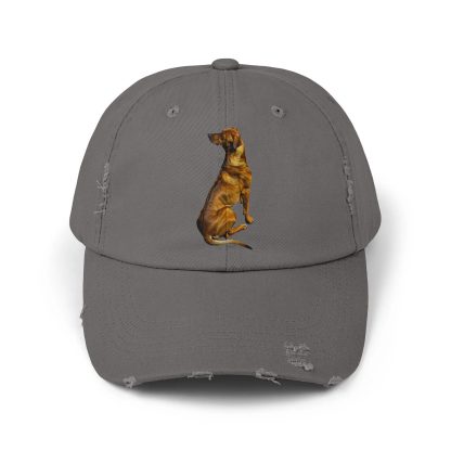 Personalized dog print ripped baseball cap - Image 7