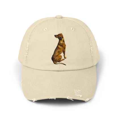 Personalized dog print ripped baseball cap - Image 3