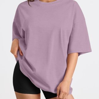 Women's Oversized Lilac T-Shirt