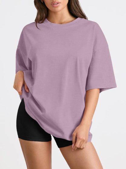 Women's Oversized Lilac T-Shirt