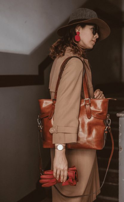 Timeless leather tote bag - Image 3