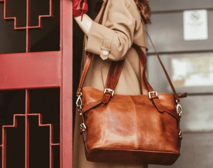 Timeless leather tote bag - Image 2