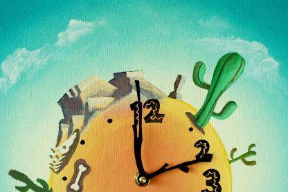 Desert Fantasy Art Wall Clock - Image 3