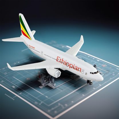 Ethiopian Airlines aircraft model - Image 5