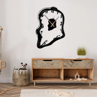 Abstract Face Wall Clock