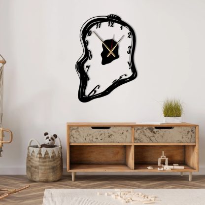 Abstract Face Wall Clock