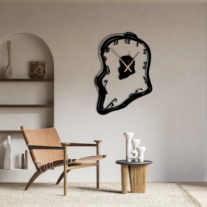 Abstract Face Wall Clock - Image 4
