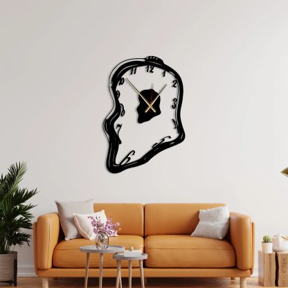 Abstract Face Wall Clock - Image 3