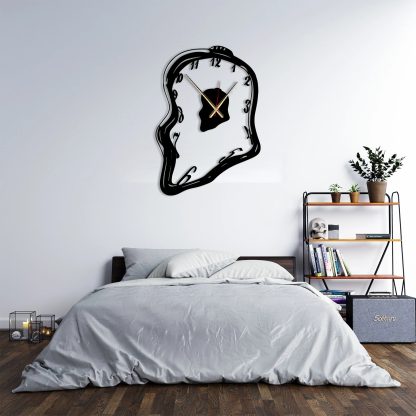 Abstract Face Wall Clock - Image 2