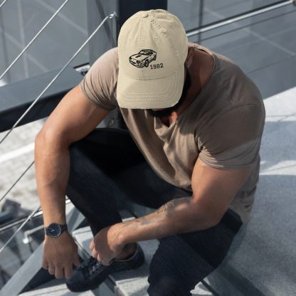 1982 Classic Sports Car Embroidered Baseball Cap - Image 5
