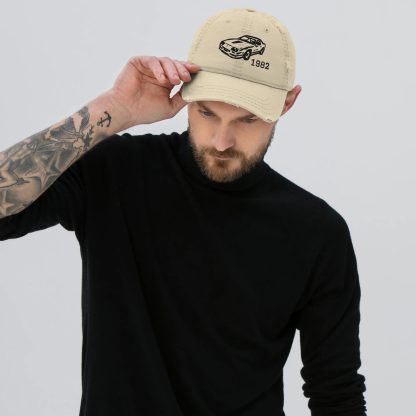 1982 Classic Sports Car Embroidered Baseball Cap - Image 3