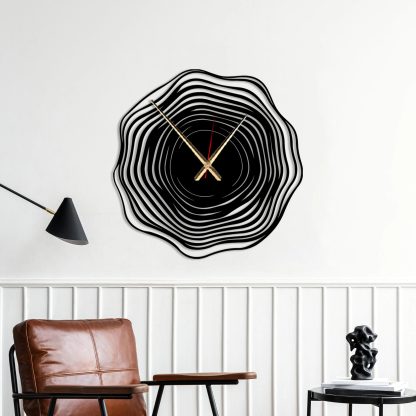 Ripple Art Wall Clock - Image 6