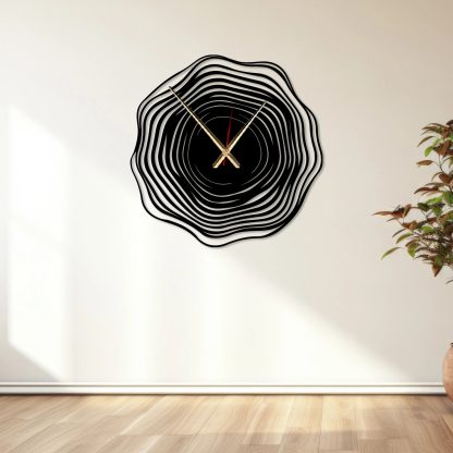Ripple Art Wall Clock
