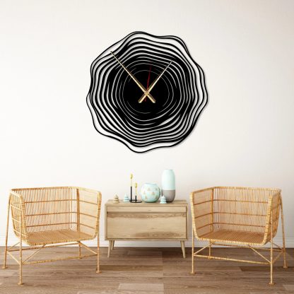 Ripple Art Wall Clock - Image 2