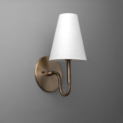 Simple and elegant fabric metal wall lamp - Image 3