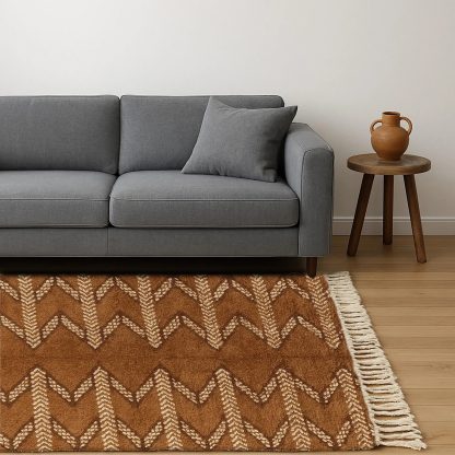 Geometric pattern carpet - Image 2