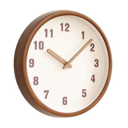 Simple retro wooden wall clock - Image 3