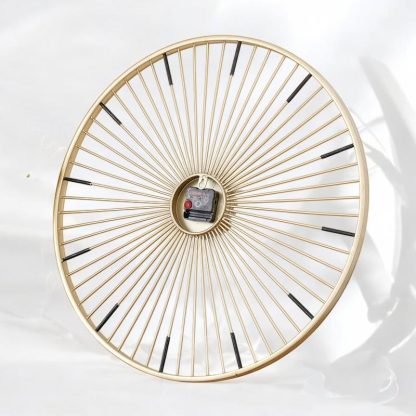 Light luxury metal wall clock - Image 2